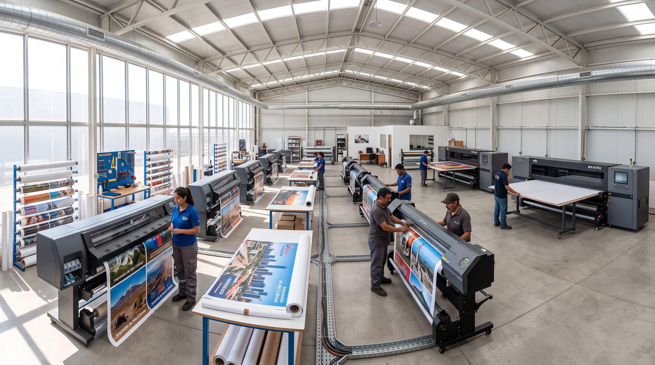 Taller de impresión de gigantografías
